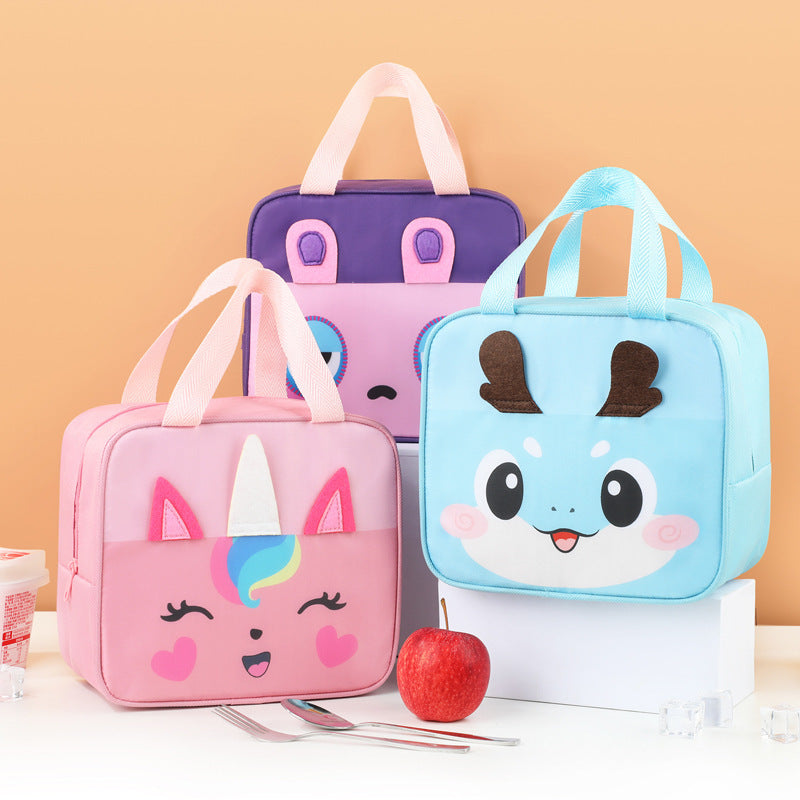 Insulated Dinosaur-Themed Lunch Bag