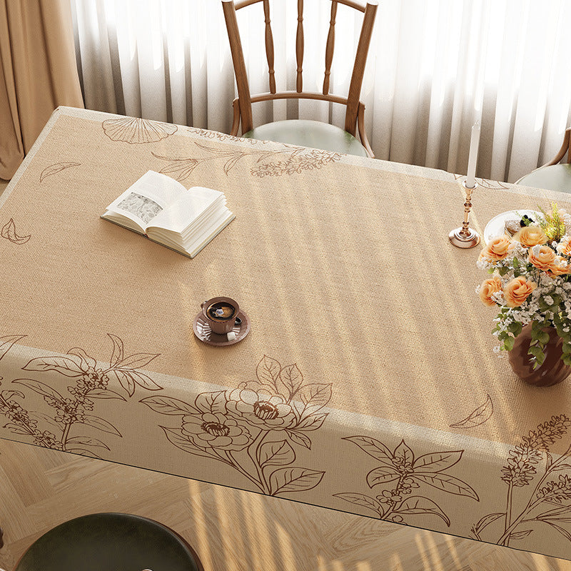 Textured Woven Tablecloth