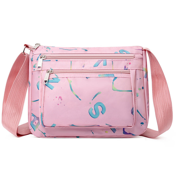 WoStylish Multi-Zipper Crossbody Bag
