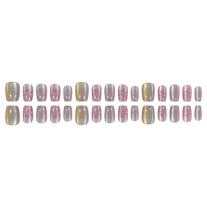 Decorative Glitter Press-On Nails Kalsten