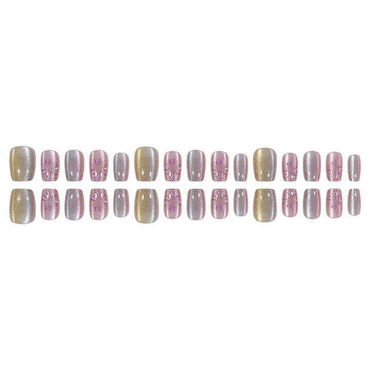 Decorative Glitter Press-On Nails Kalsten