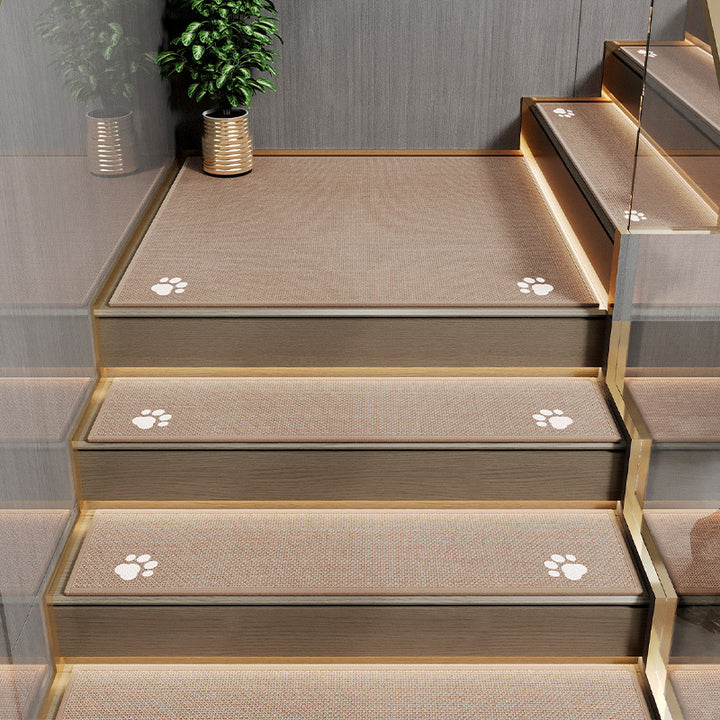 Non-Slip Pet Paw Pattern Stair Mat