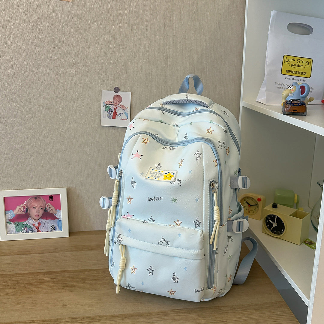 Playful Polka Dot School Backpack Kalsten