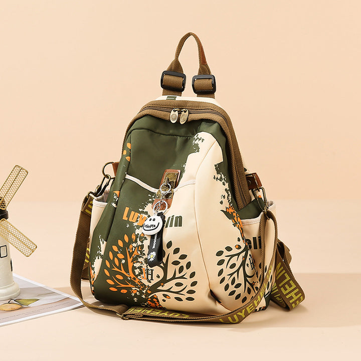 Artistic Multi-Pocket Sling Backpack Kalsten