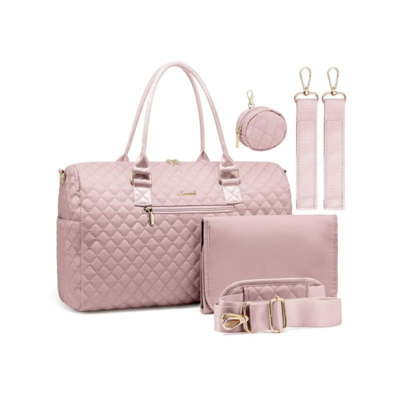 Quilted Multi-Functional Travel Duffle Bag Kalsten