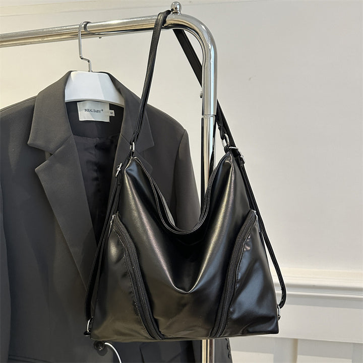Chic Faux Leather Hobo Bag Kalsten