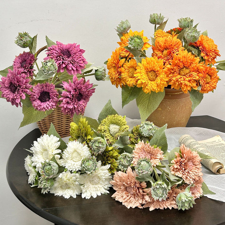 Artistic Faux Flower Bouquet