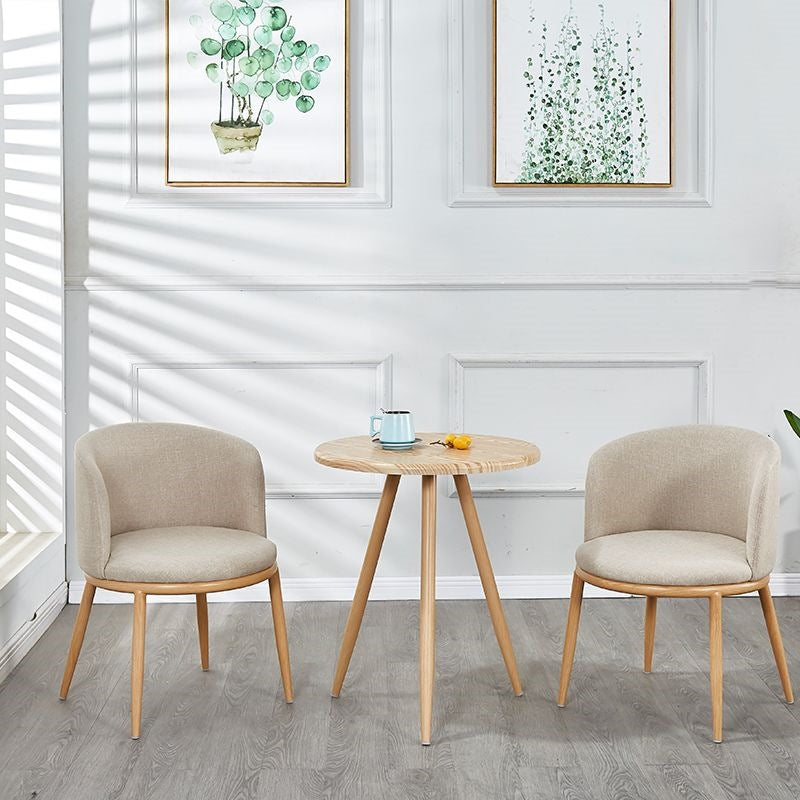 Polster chair with modern curves and comfortable seating surface Kalsten