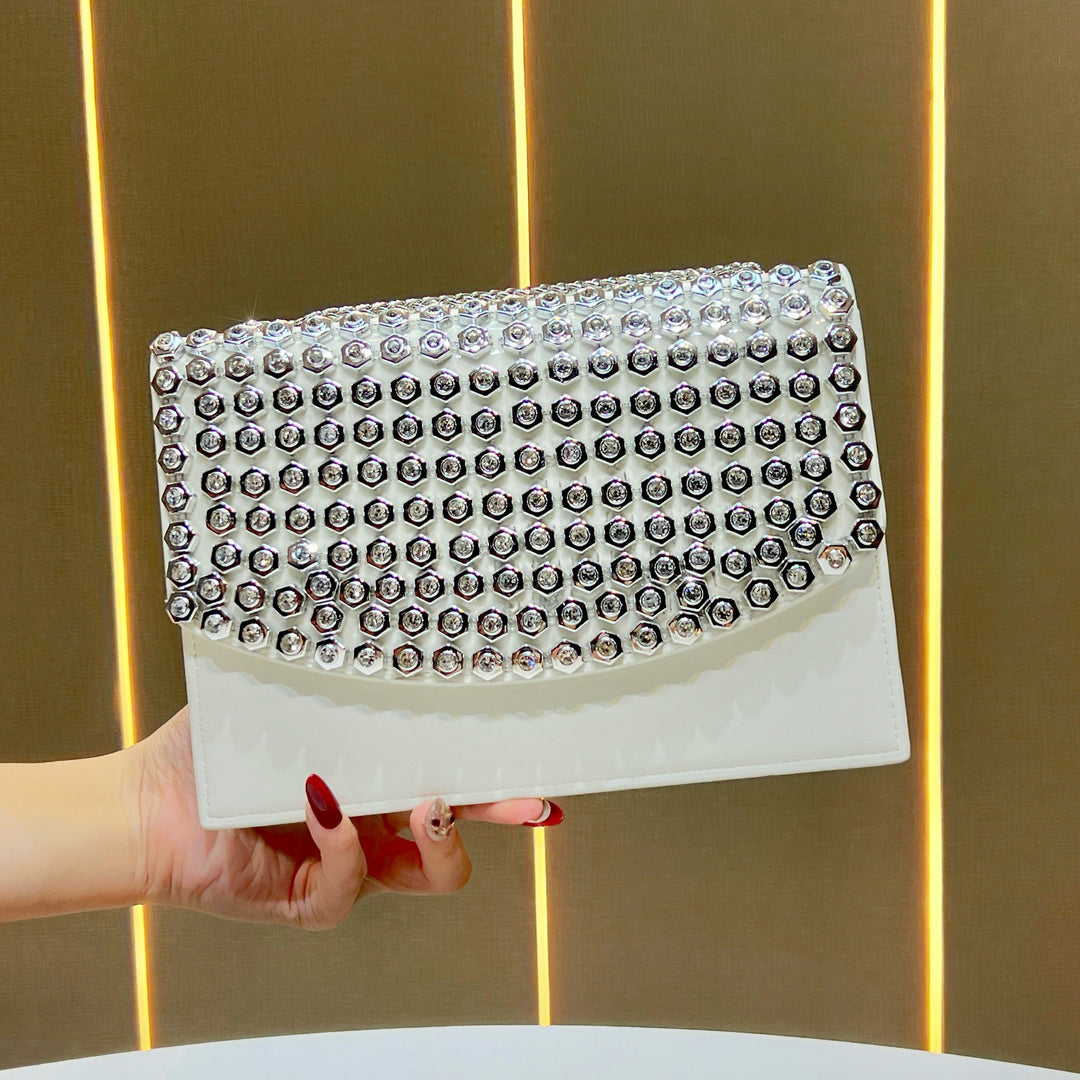 Luxurious Studded Evening Clutch