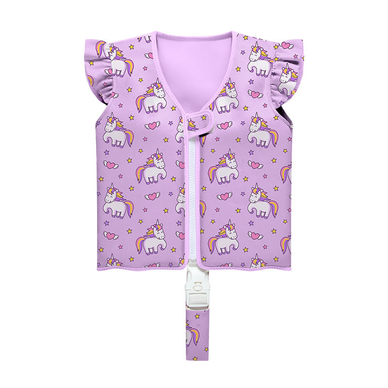 Unicorn-Themed Swim Safety Vest