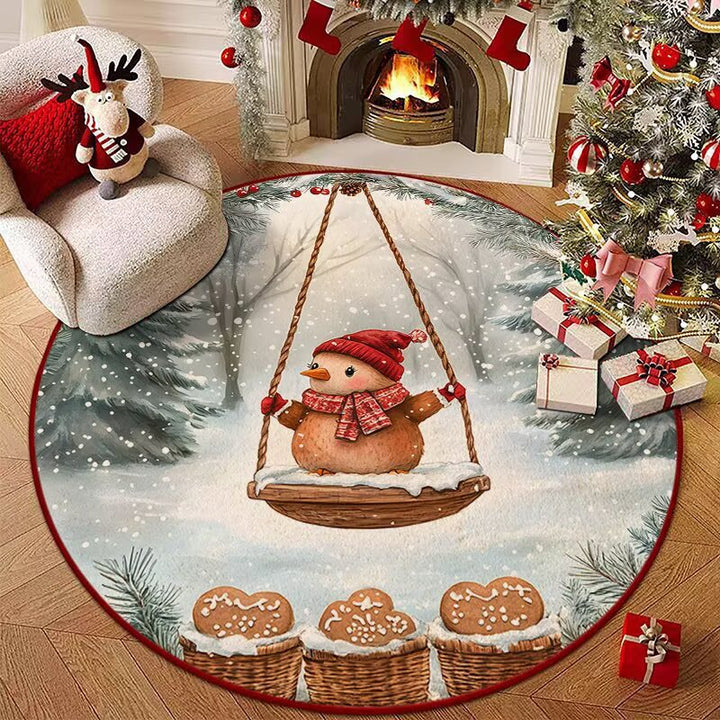 Whimsical Round Area Rug