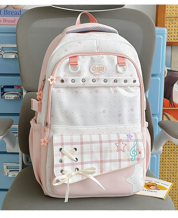 Girls' Themed Design School Backpack