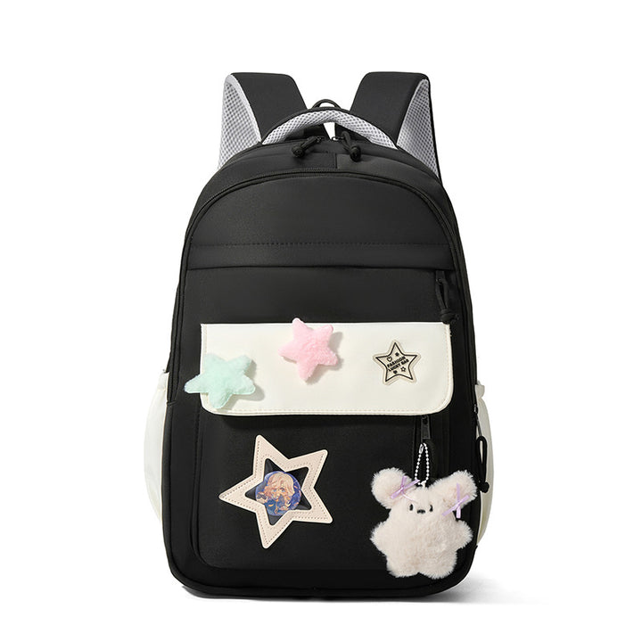 Fashionable backpack with unique applications Kalsten