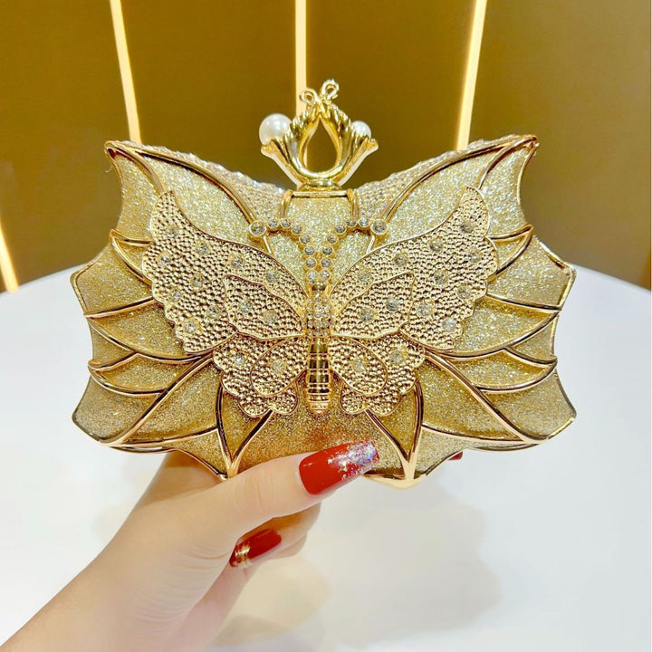 Butterfly-Inspired Evening Clutch