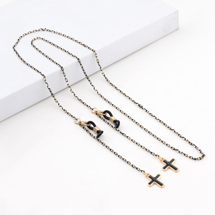 Elegant Geometric Glasses Chain kalsten