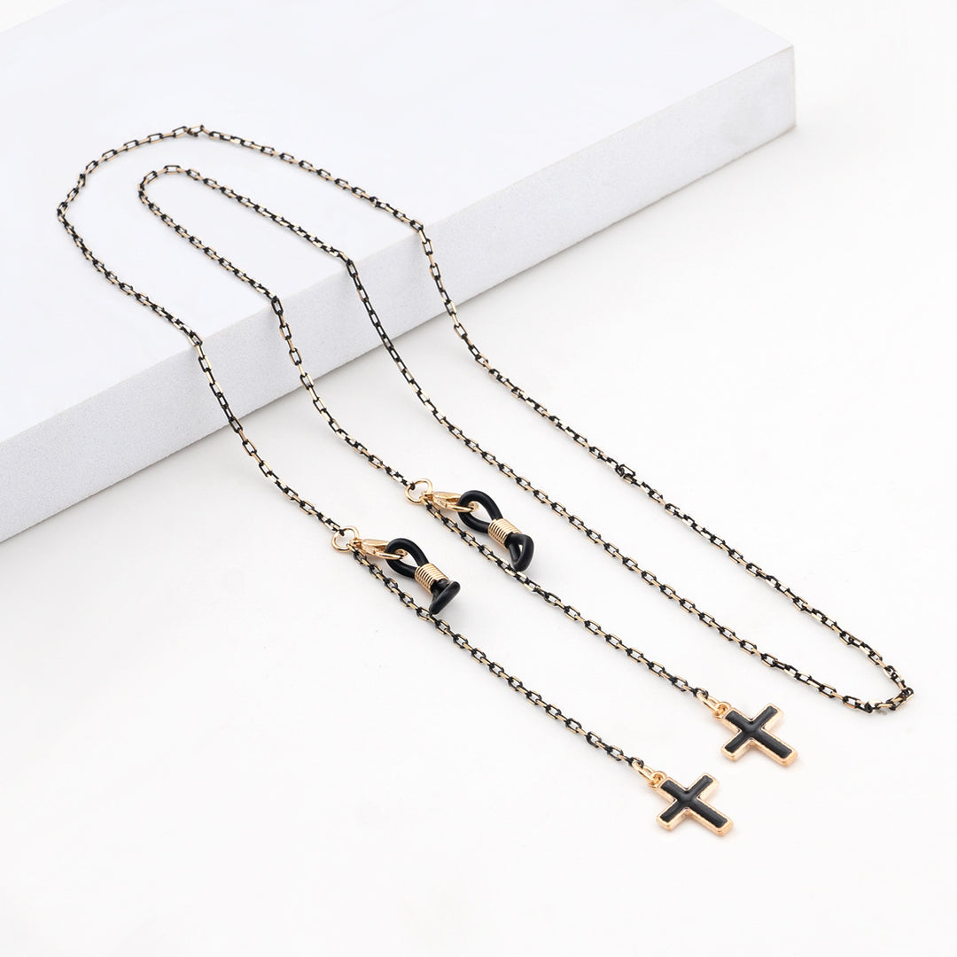 Elegant Geometric Eyewear Chain Kalsten