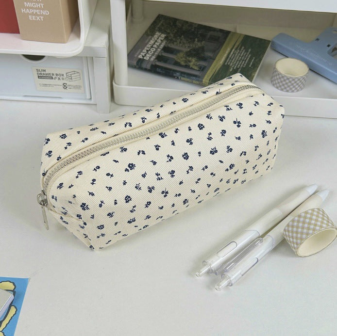 Floral Print Pencil Case