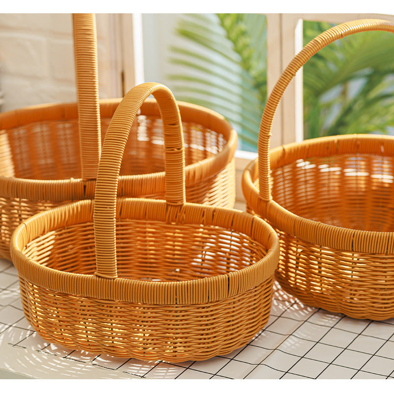 Elegant Handwoven Storage Basket Kalsten