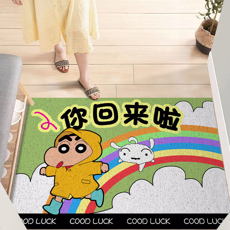 Cartoon Character-Themed Floor Mat