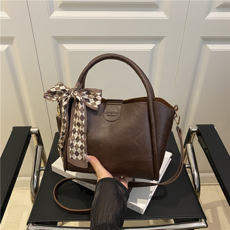 Elegant Bow Accent Handbag Kalsten