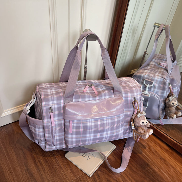 Chic Plaid Weekend Duffel Kalsten