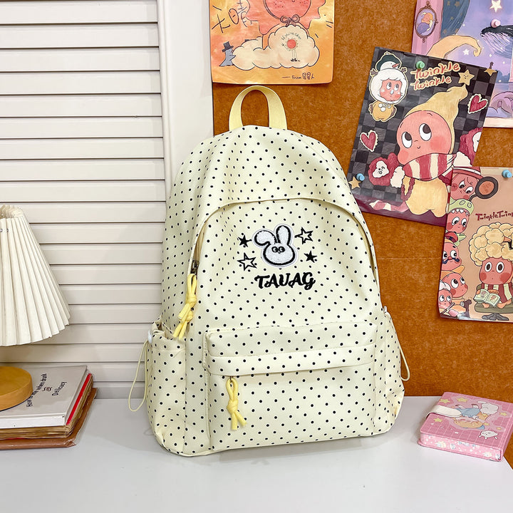 Cute Polka Dot Character Backpack Kalsten