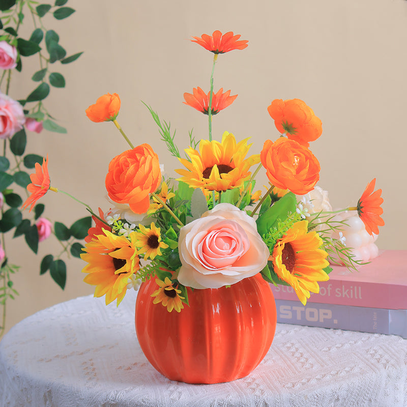 Decorative Pumpkin Planter