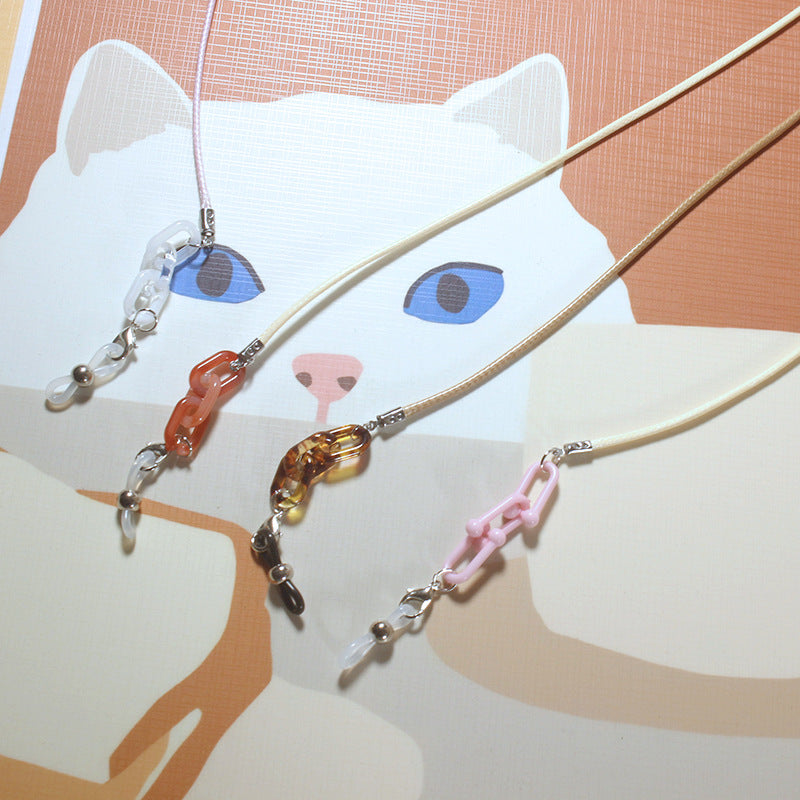 Fashionable glasses strap with pendants Kalsten