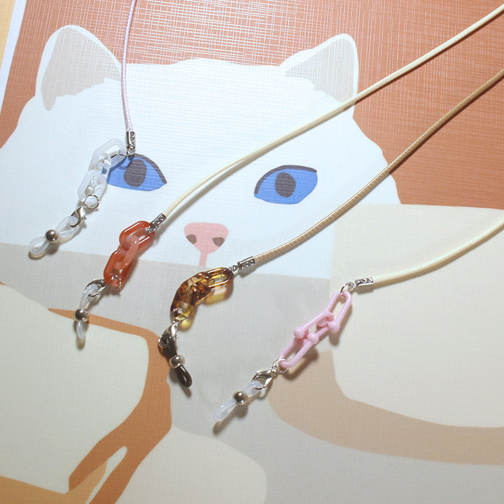 Fashionable glasses strap with pendants Kalsten