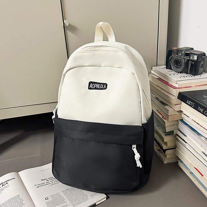 Versatile Casual Backpack with Cute Keychain Kalsten