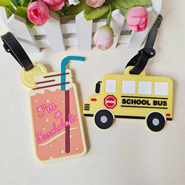 Unisex Luggage Tag in Playful Mermaid Design Kalsten
