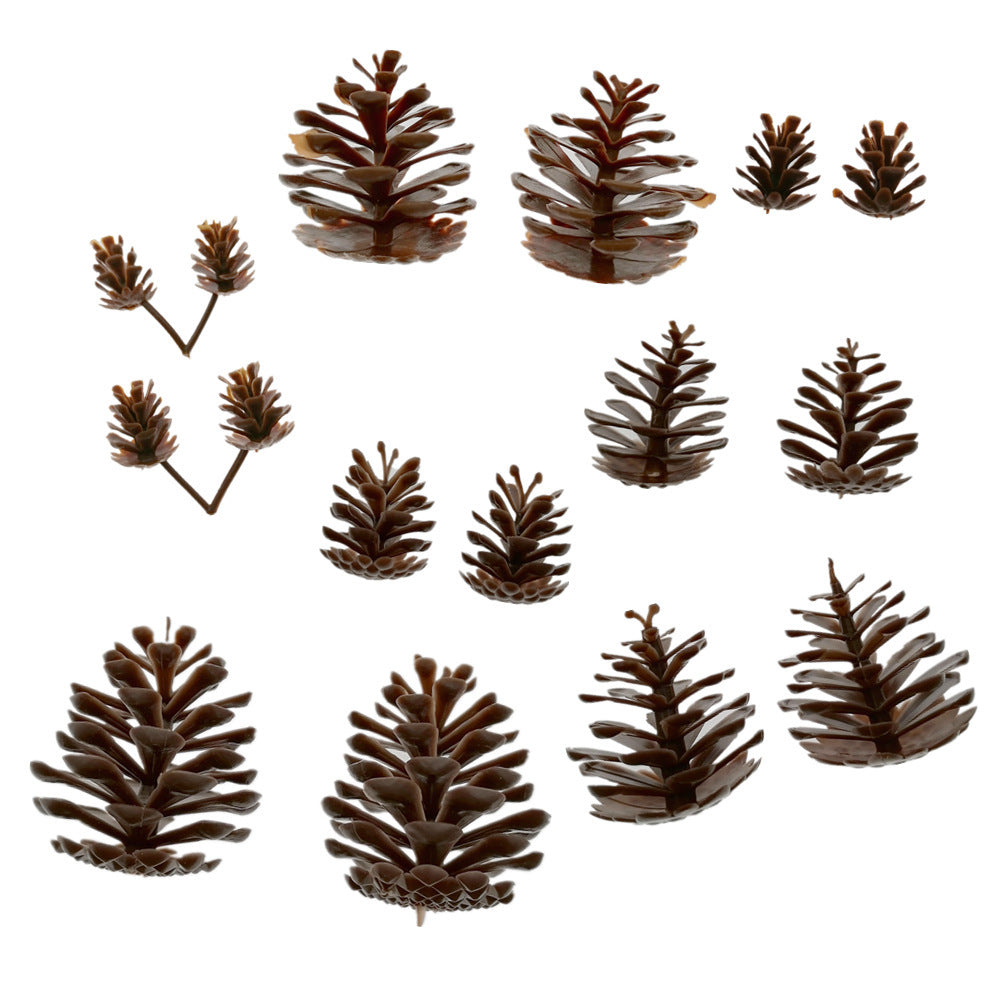 Decorative Pine Cone Figurines Kalsten
