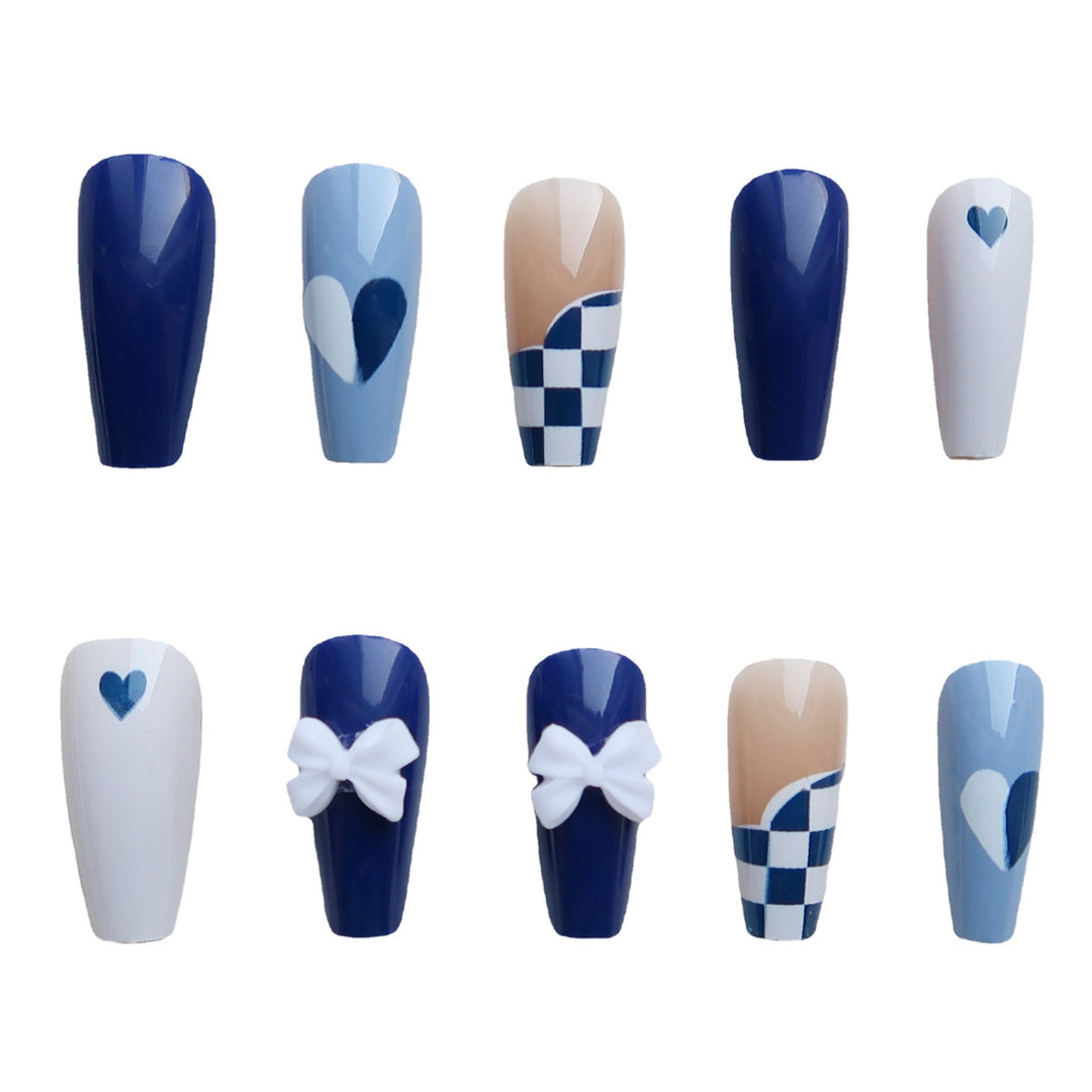Artistic Decorative Press-On Nail Set 1790727345