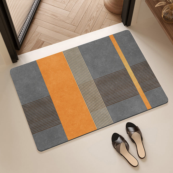 Geometric Patterned Bath Mat Kalsten