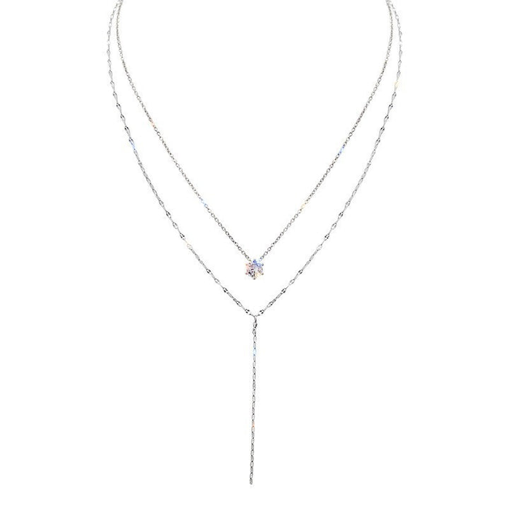 Multi-Layered Pendant Necklace Kalsten