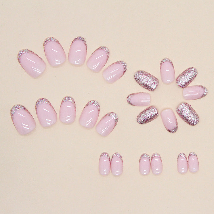 Glamorous Glitter Nail Enhancements Kalsten