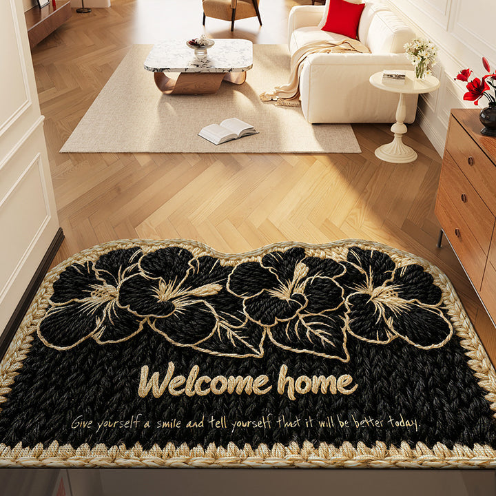 Decorative Floral Mat Kalsten