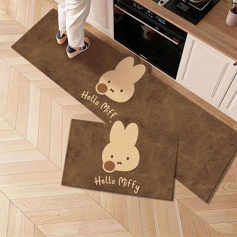 Funny Cartoon Character Kitchen Mat
