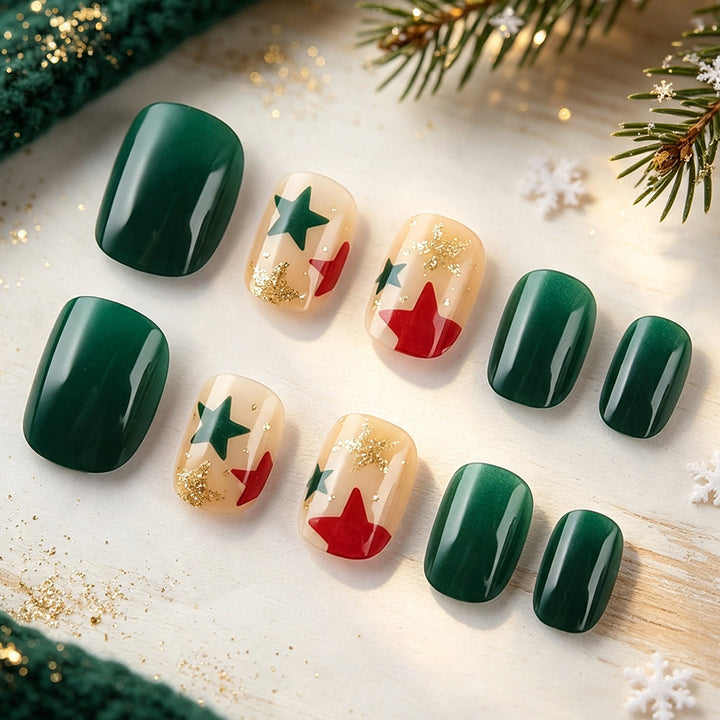 Festive Gel Nail Art Set Kalsten