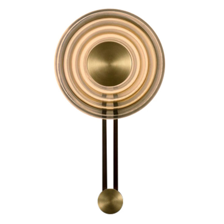 Modern Circular LED Wall Light Fixture