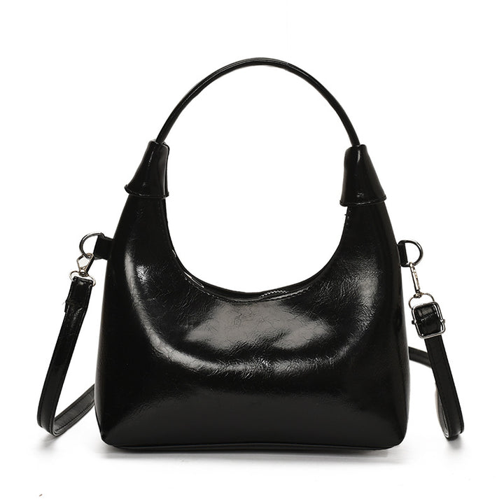 Contemporary Structured Satchel Handbag