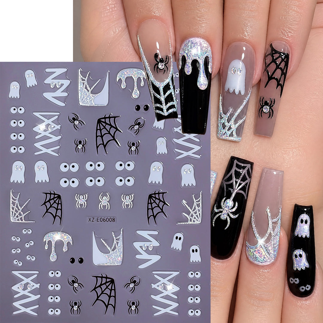 Halloween-Themed Nail Art Sticker Set  1791507032