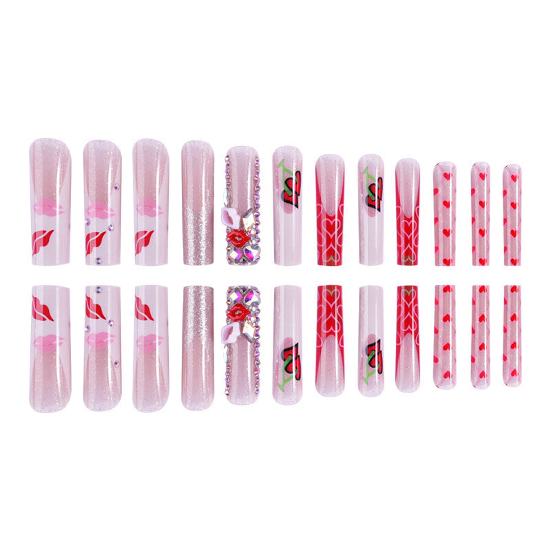 Decorative Press-On Nail Set