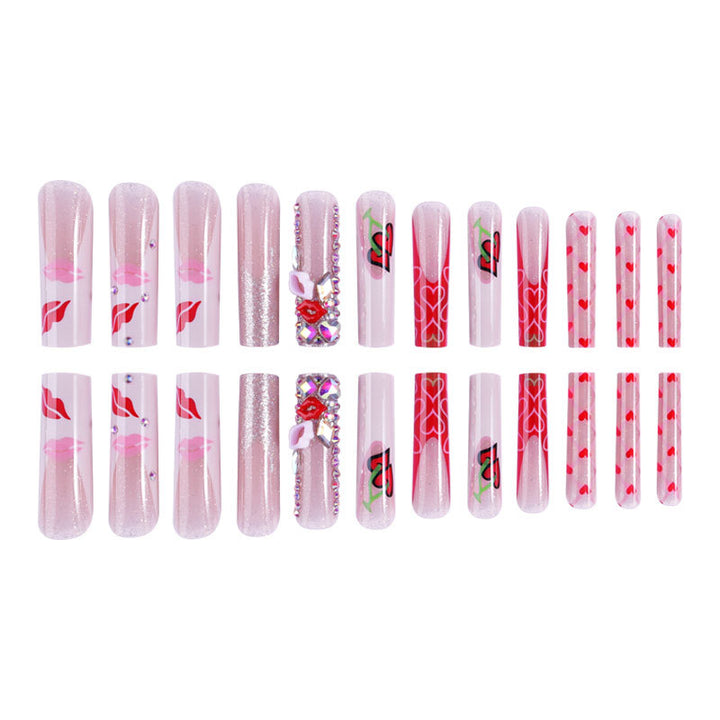 Decorative Press-On Nail Set