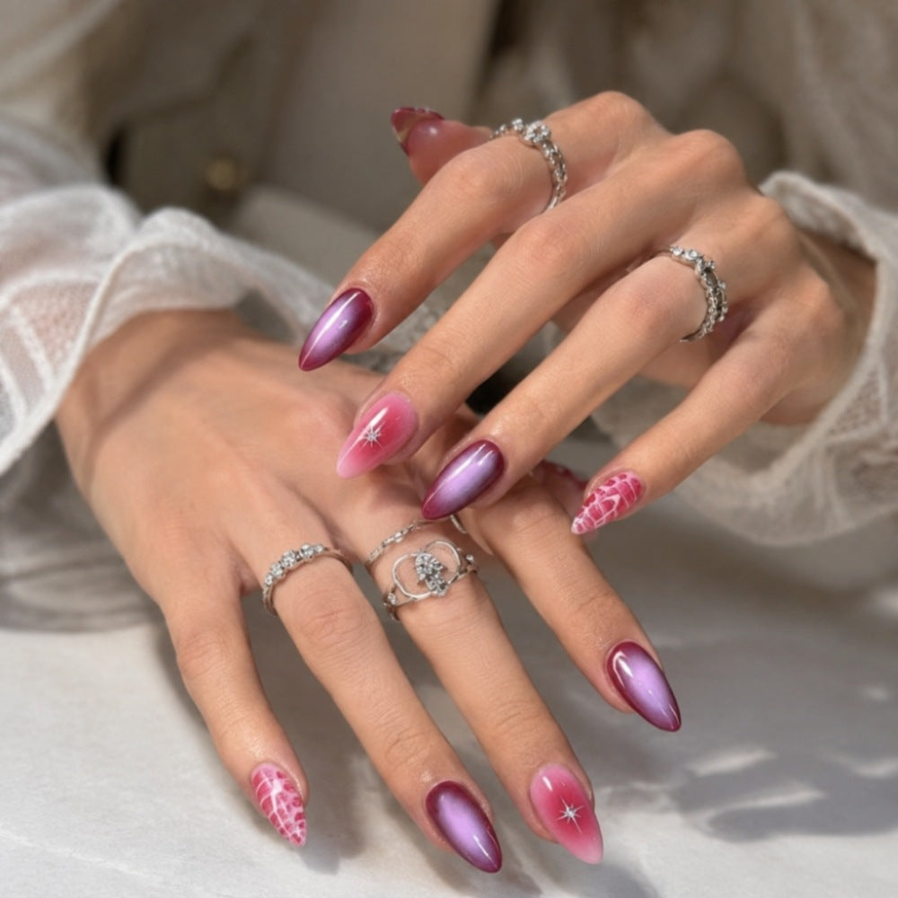 Premium Gradient Nail Enhancements