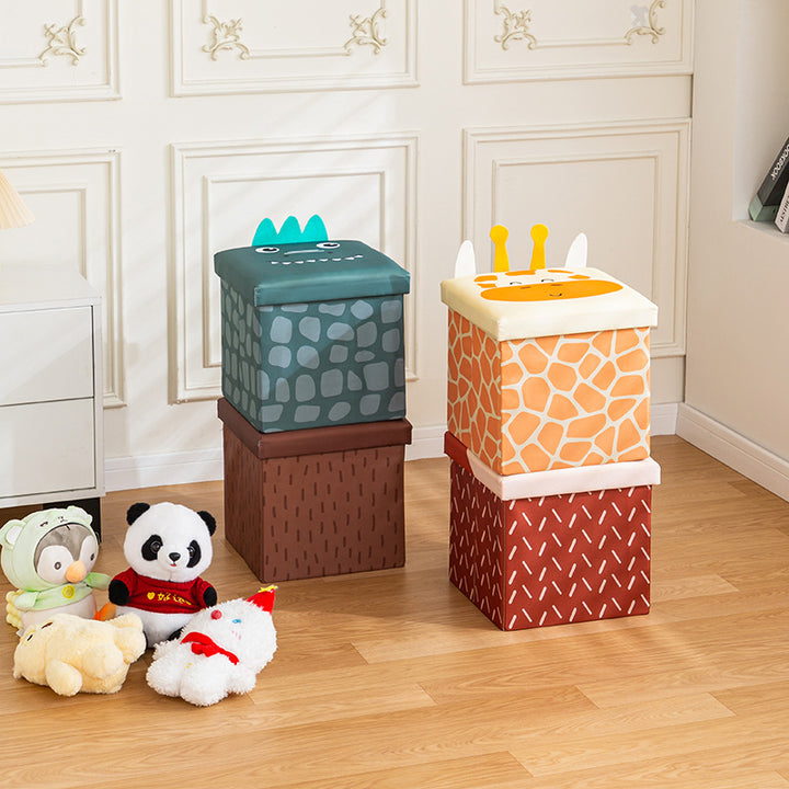 Decorative Animal-Themed Storage Ottoman Kalsten