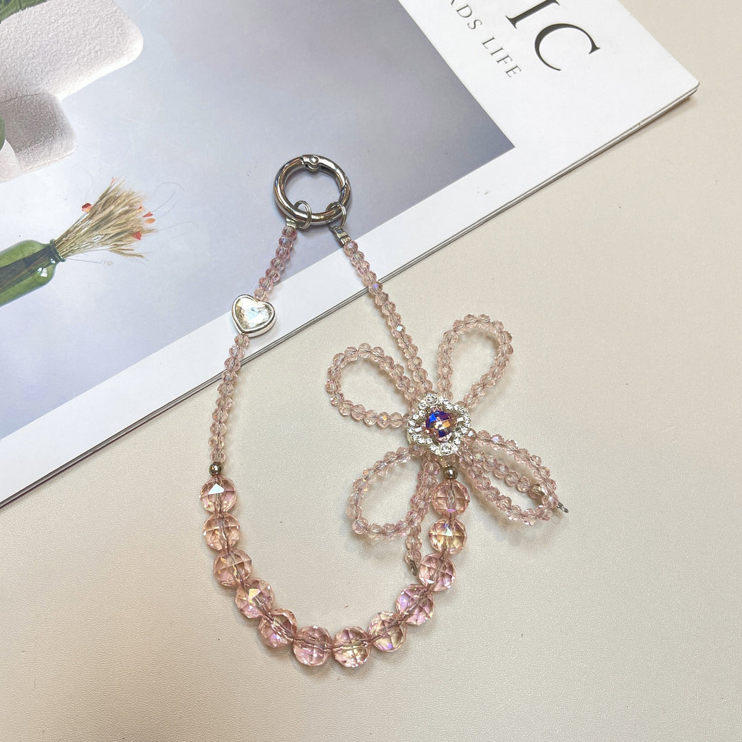 Crystal Beaded Charm Keychain Kalsten