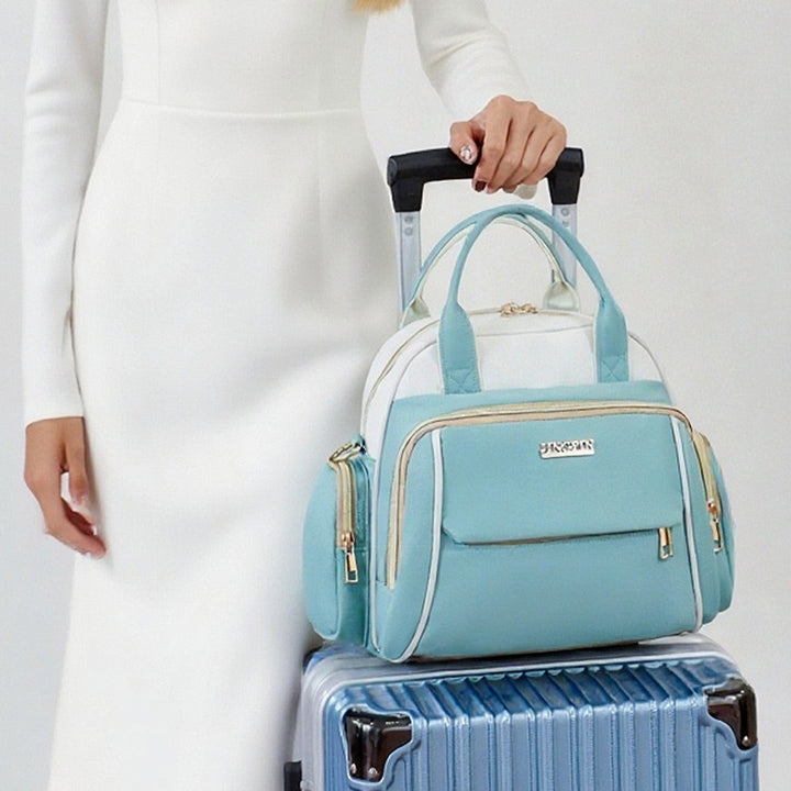 Versatile Multi-Pocket Travel Handbag Kalsten