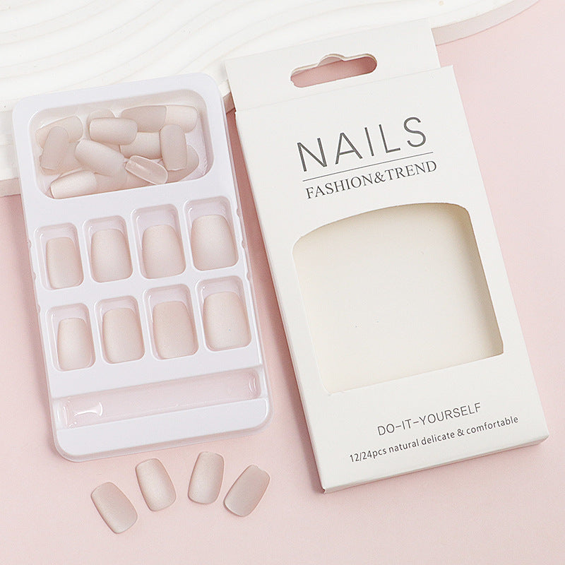 DIY French Tip Nail Set Kalsten