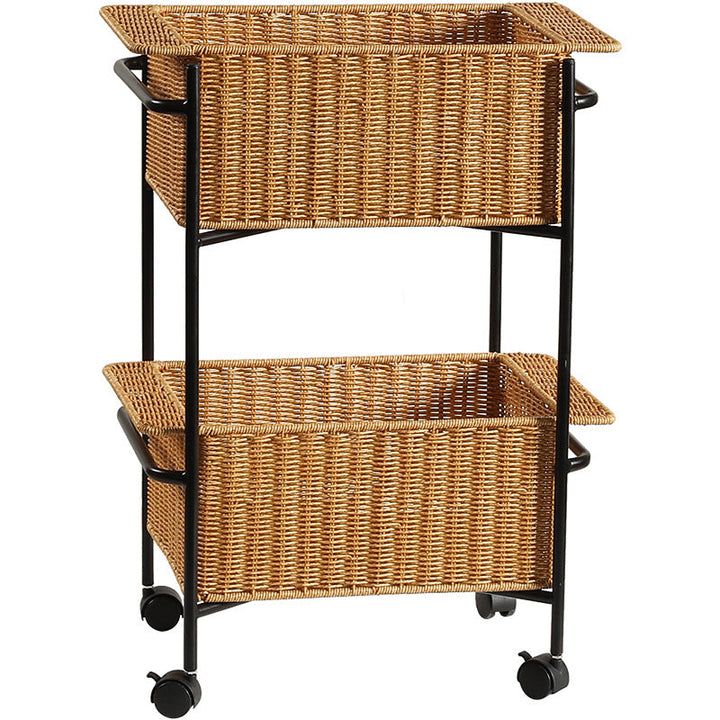Large Handcrafted Woven Storage Bin Kalsten